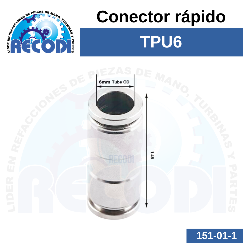 Conector rápido TPU6