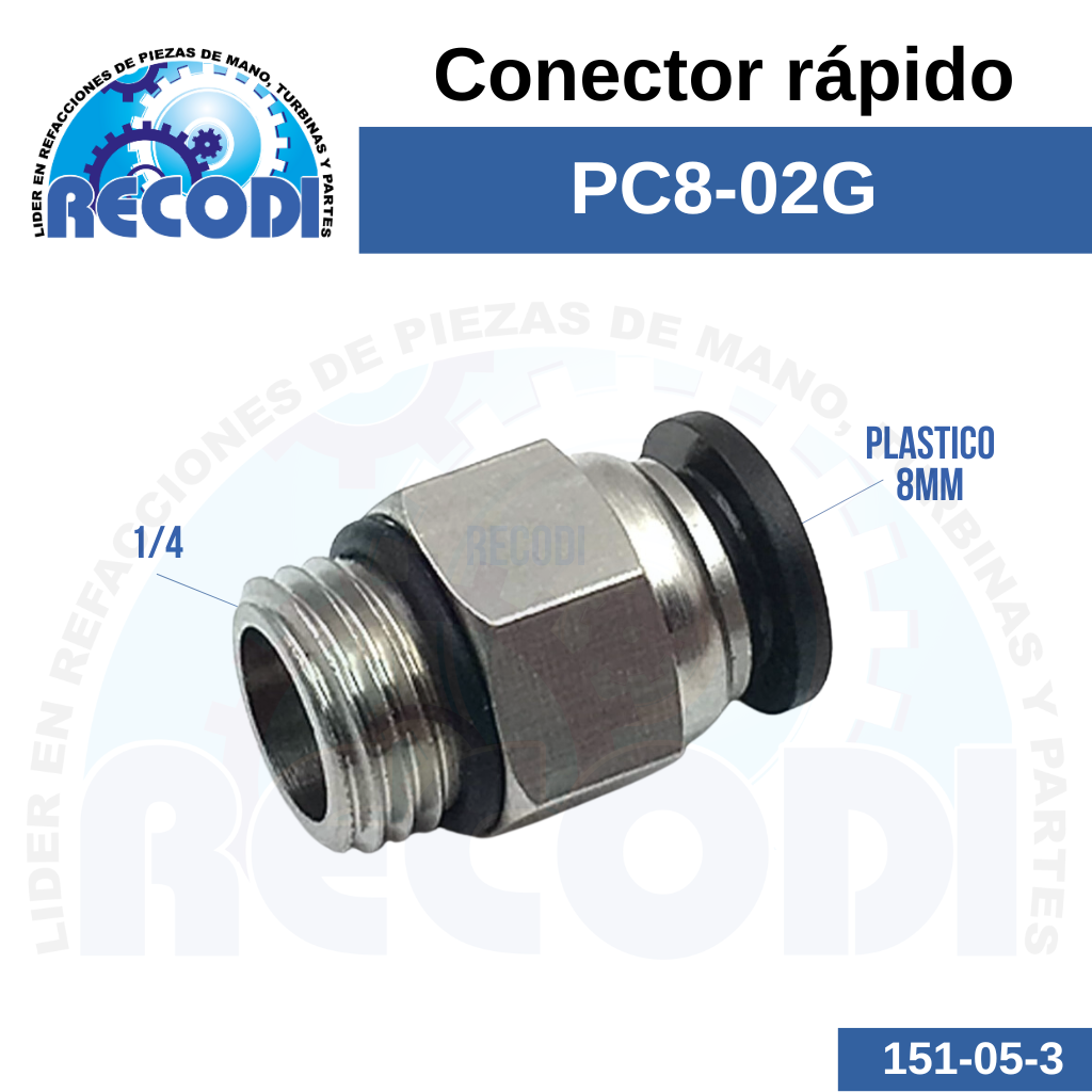 Conector PC8-02G