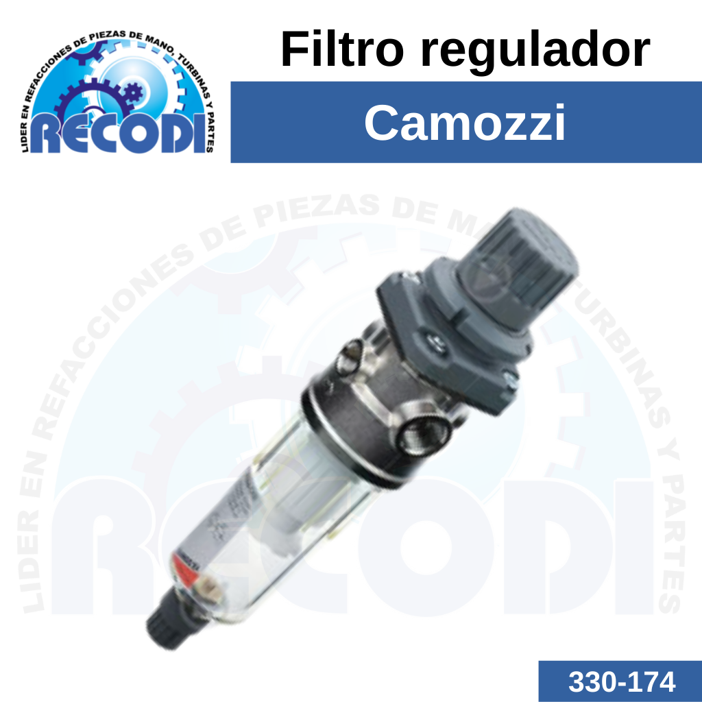 Filtro c/ regulador Camozzi