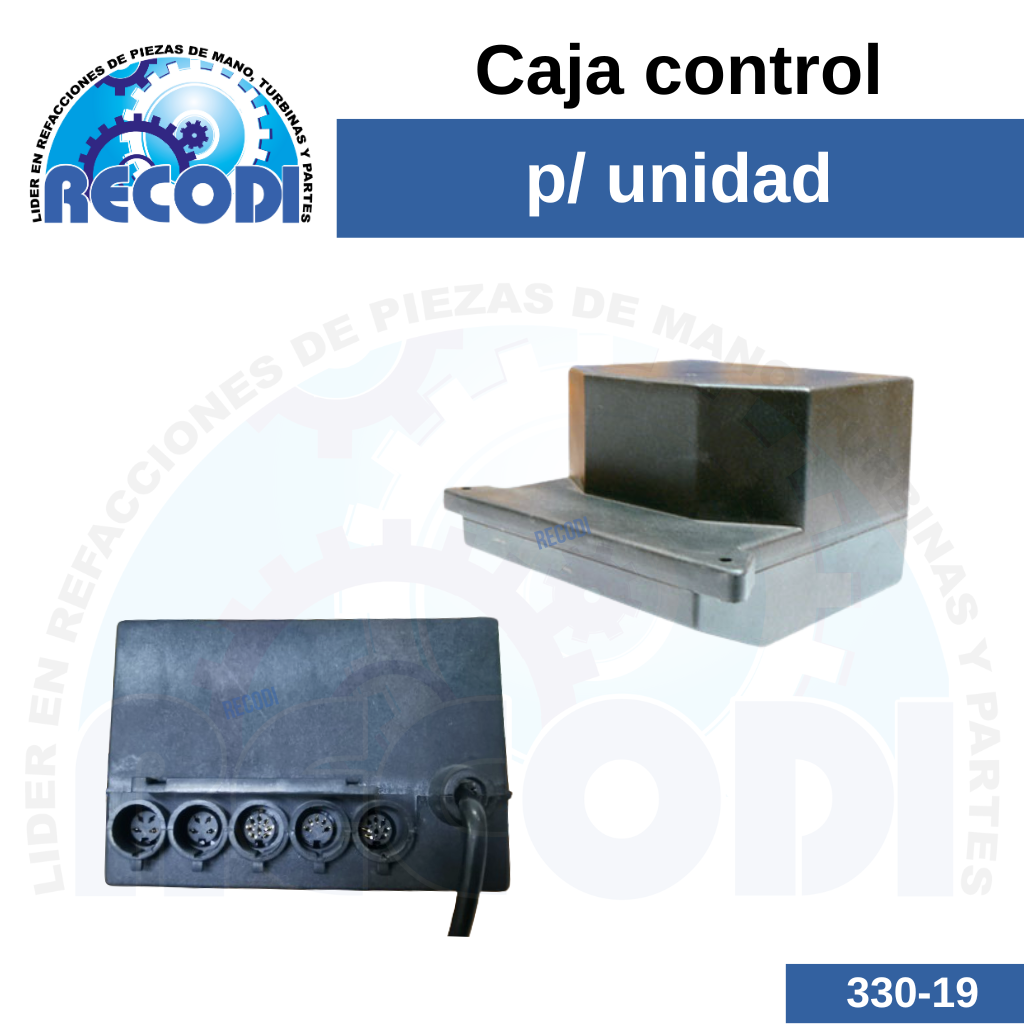 Caja control p/ unidad