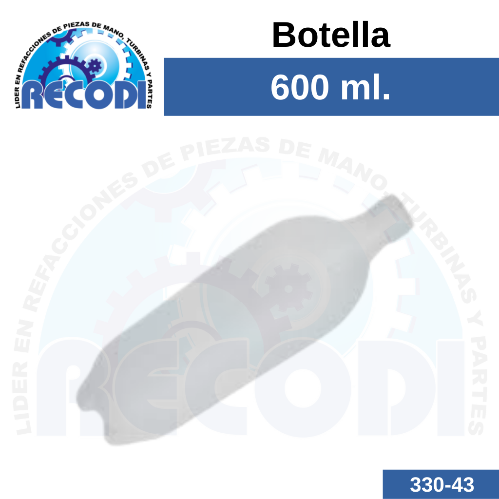 Botella flush 600ml