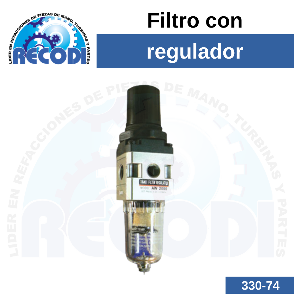 Filtro c/ regulador
