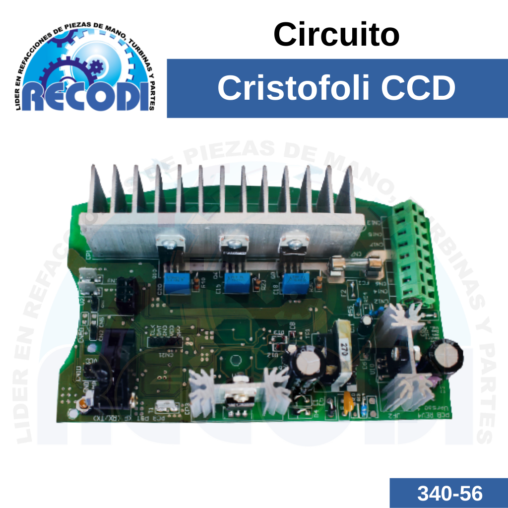 Circuito electrónico CCD