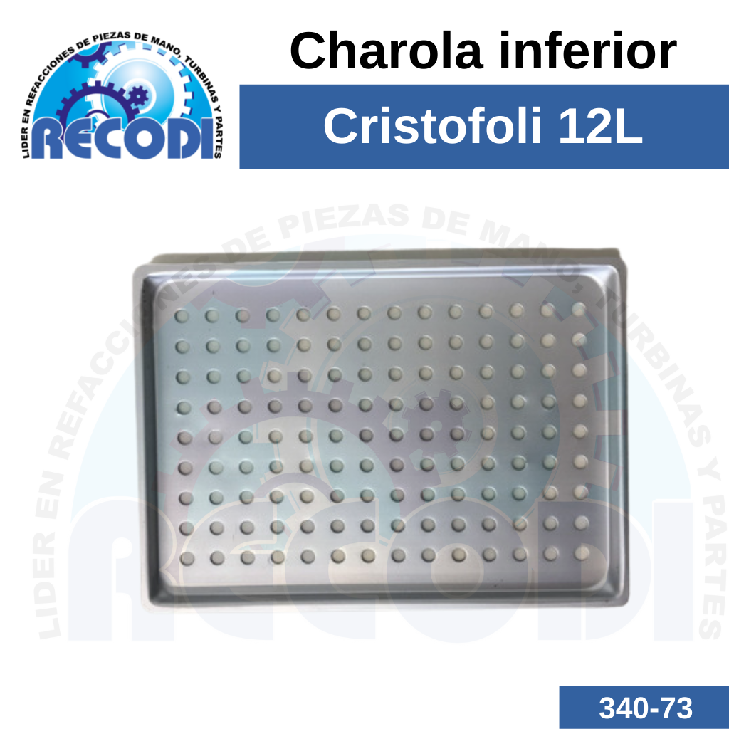 Charola inferior 12L