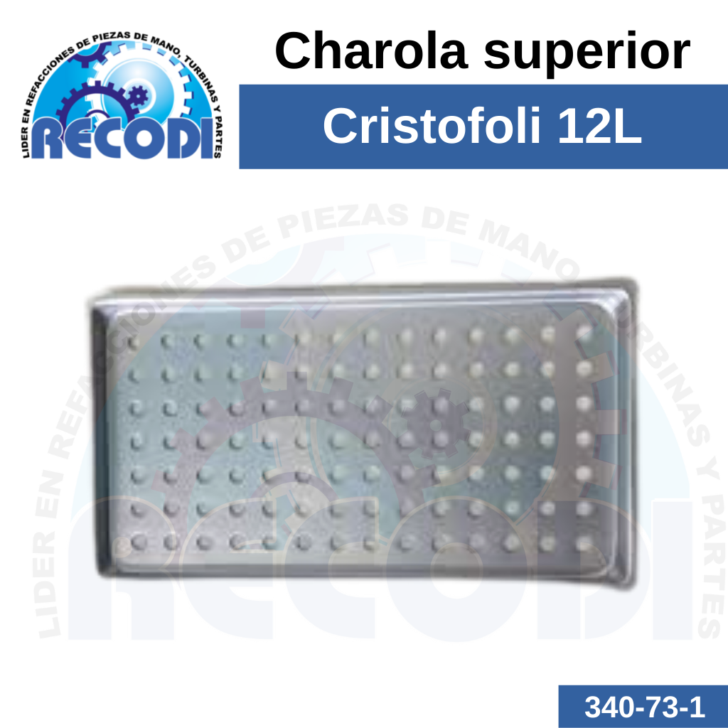 Charola superior 12L
