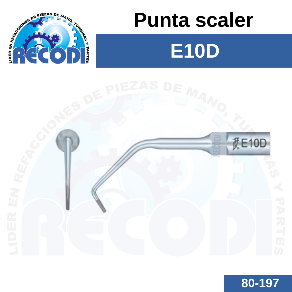 Tip scaler E10D