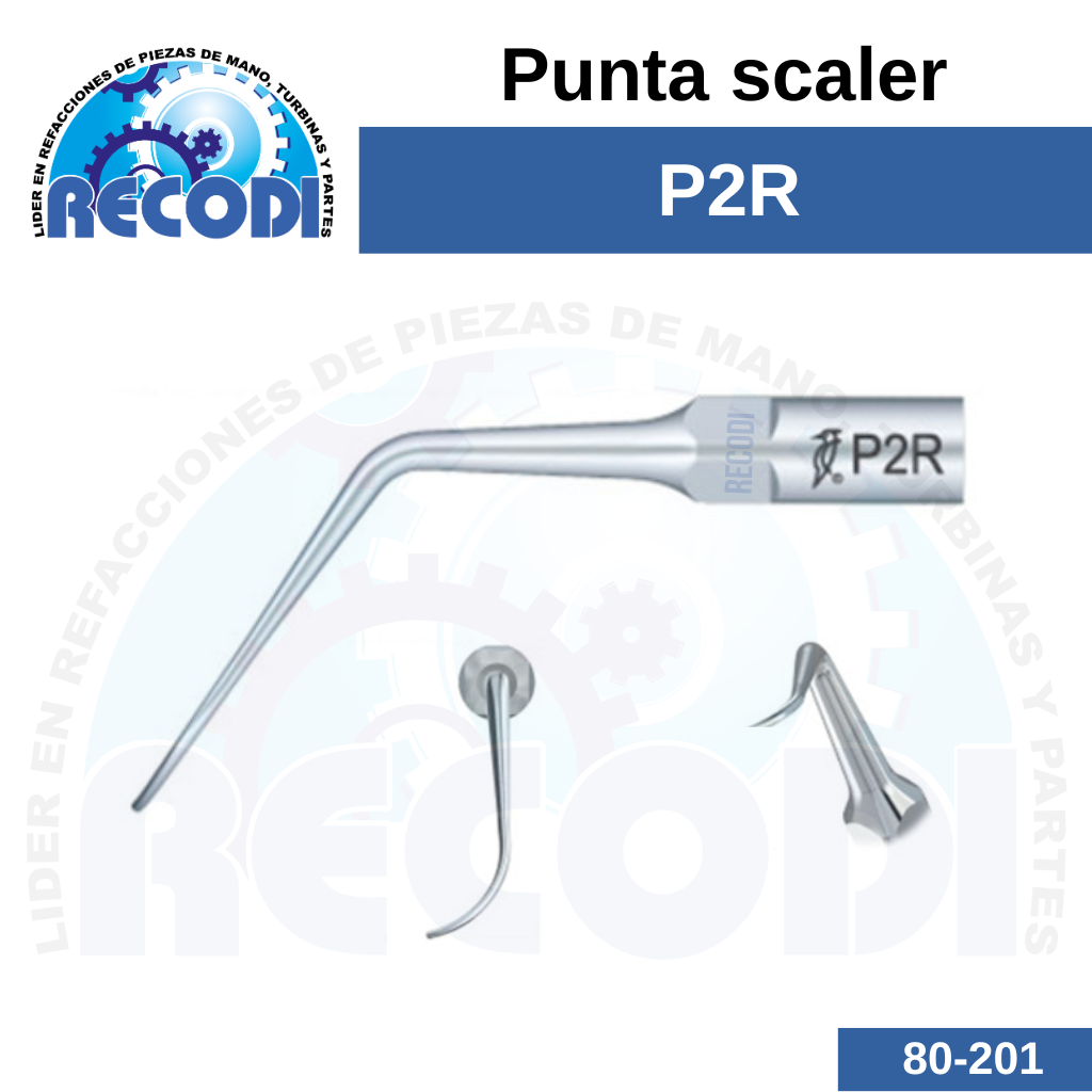 Tip scaler P2R