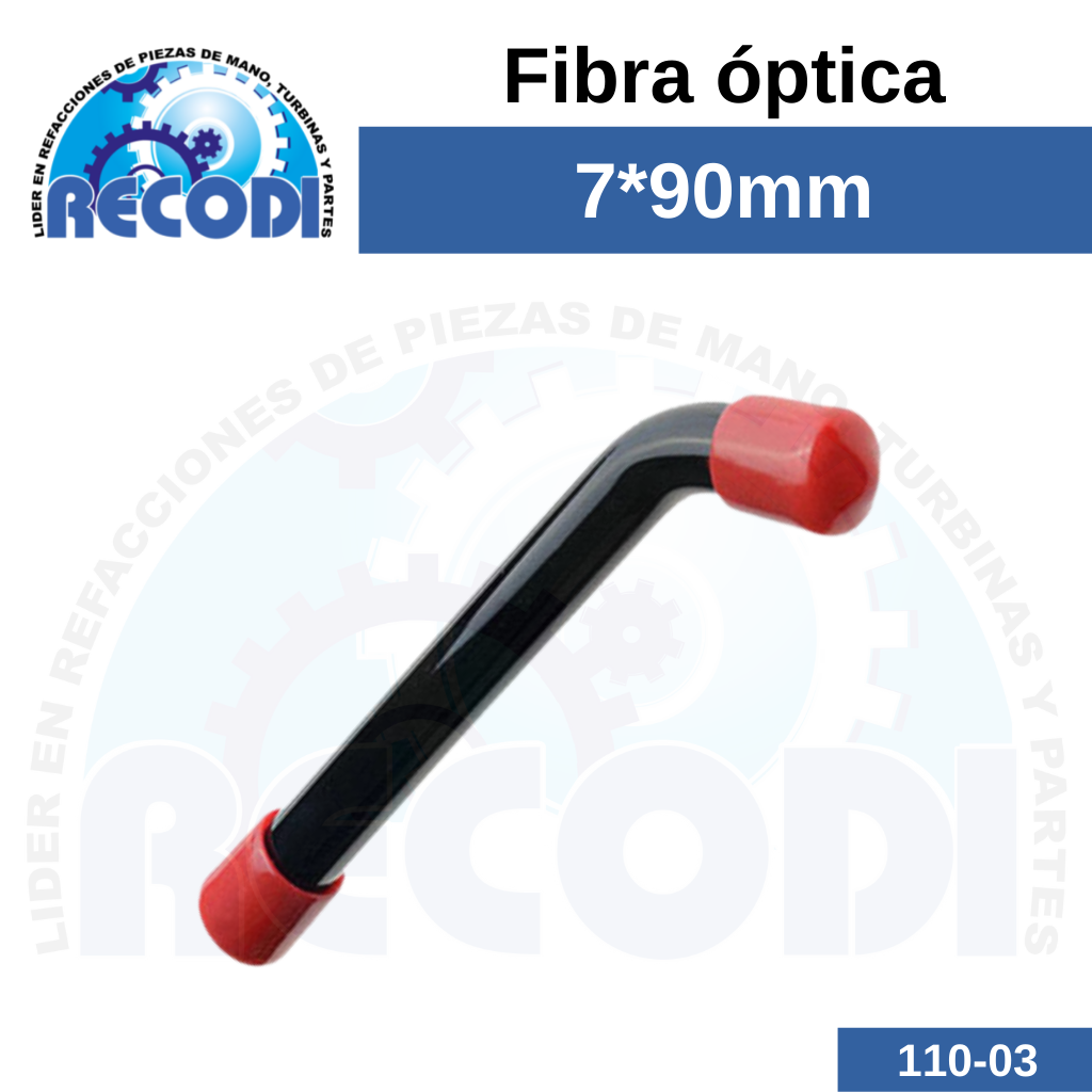 Fibra óptica 7*90mm