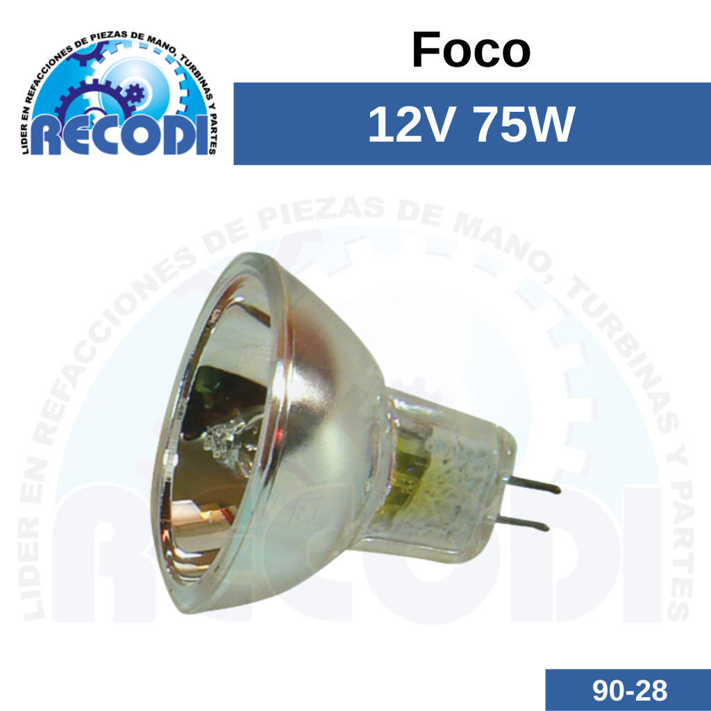 Foco 12V 75W