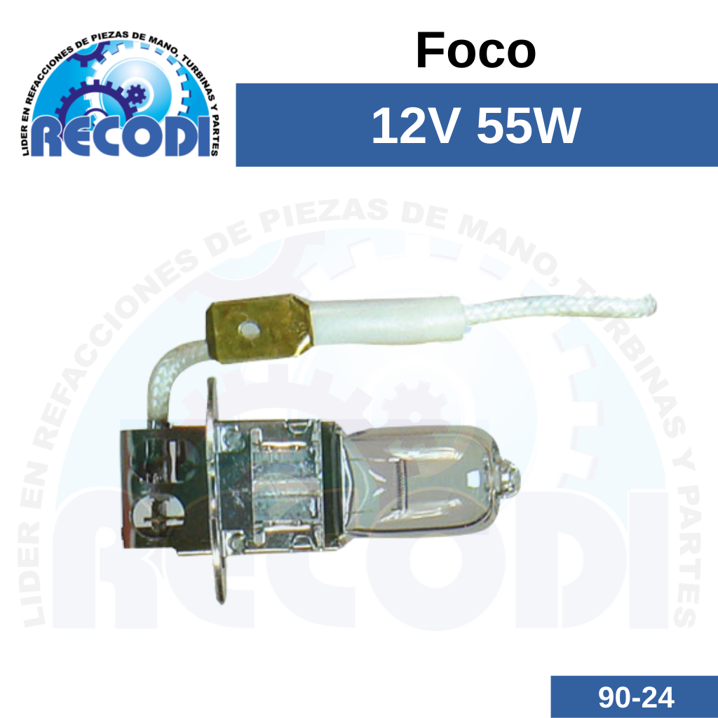 Foco 12V 55W
