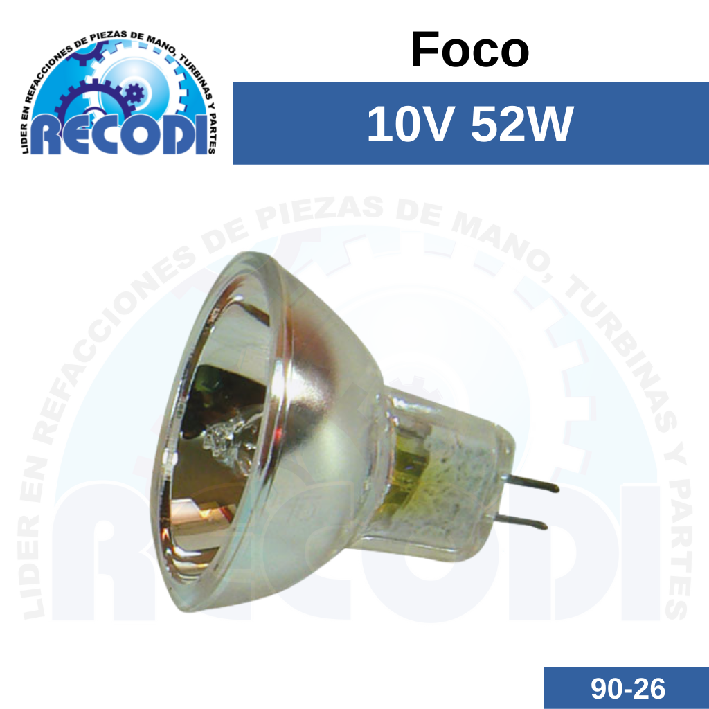 Foco 10V 52W