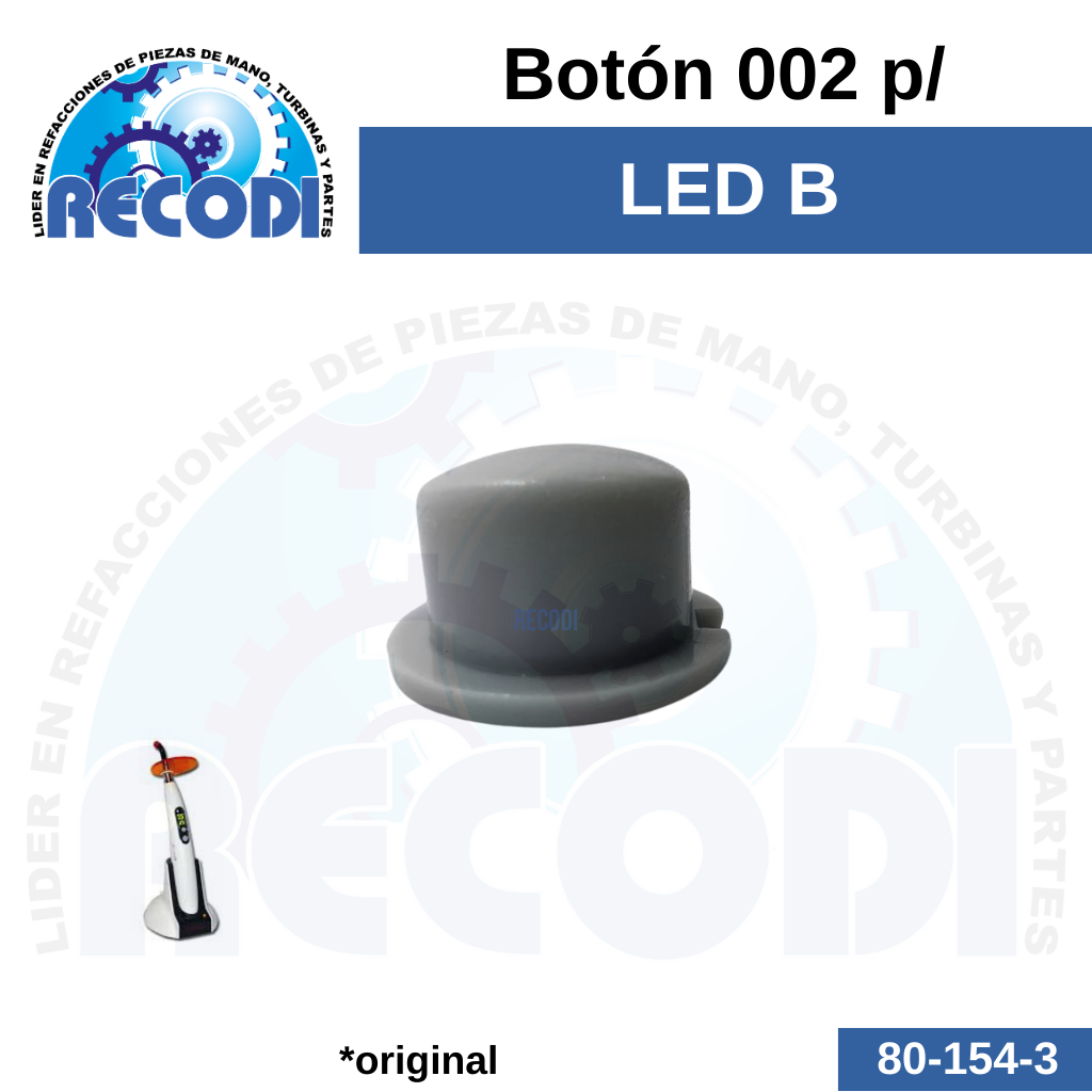 Botón 002 p/ LED B