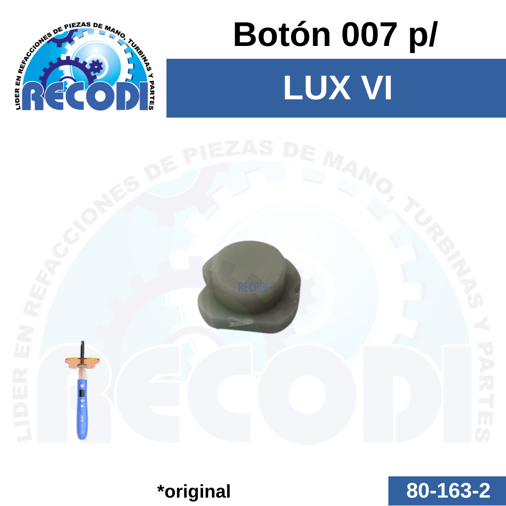 Botón 007 p/ LUX VI