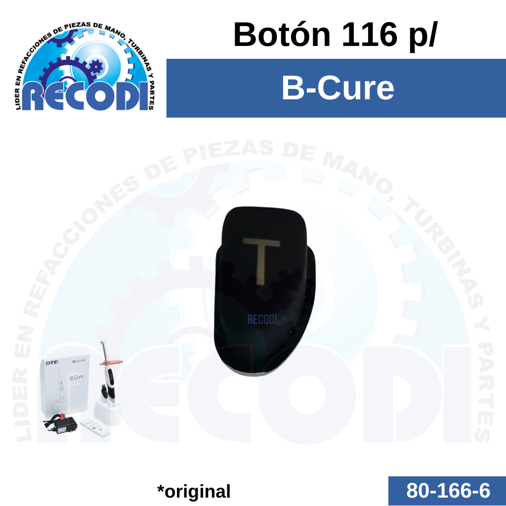 Botón 116 p/ B-Cure