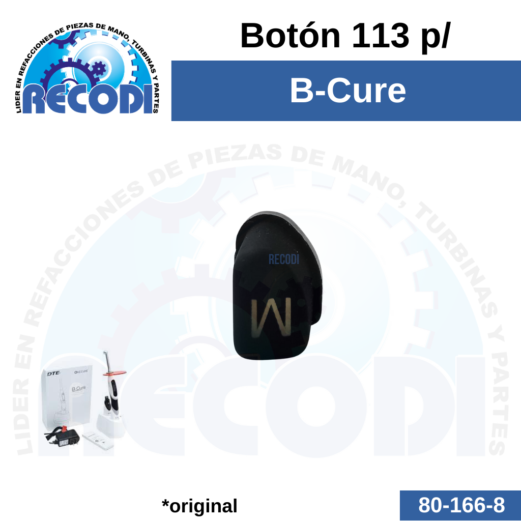 Botón 113 p/ B-Cure