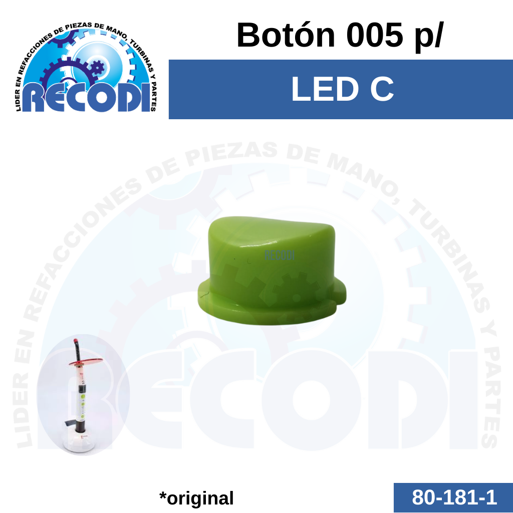 Botón 005 p/ LED C