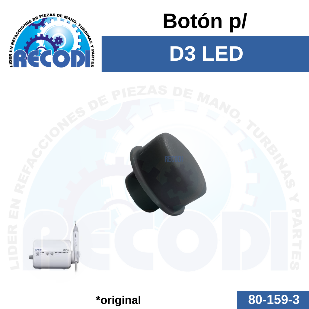 Botón p/ D3 LED