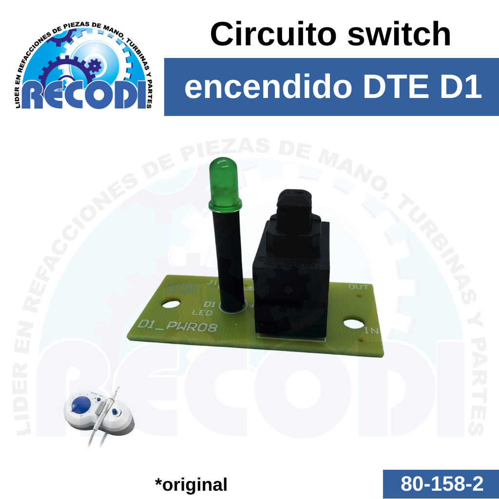 Circuito switch p/ D1