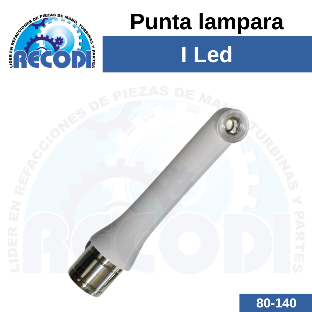 Punta led blanca p/ I LED