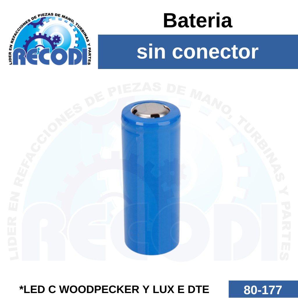 Batería 18490 s/ conector