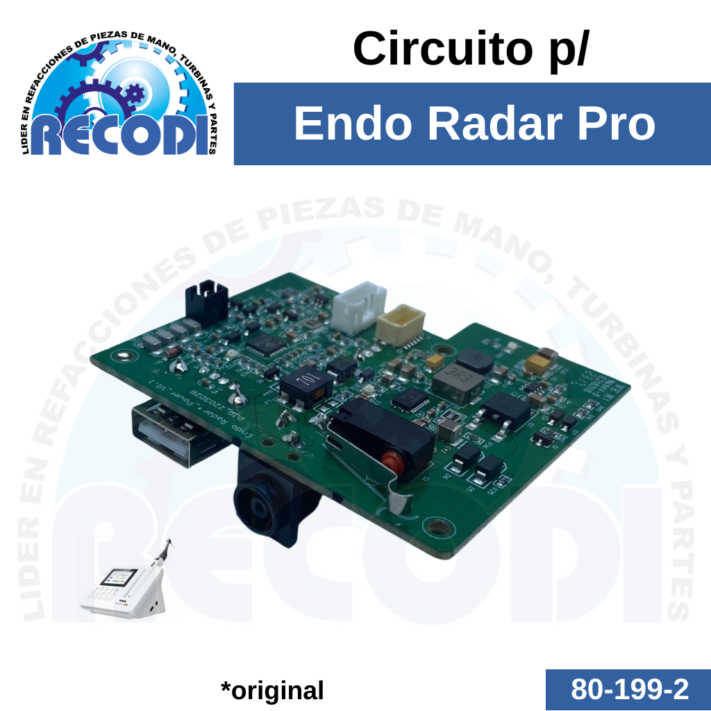 Circuito USB p/ Endo Radar Pro