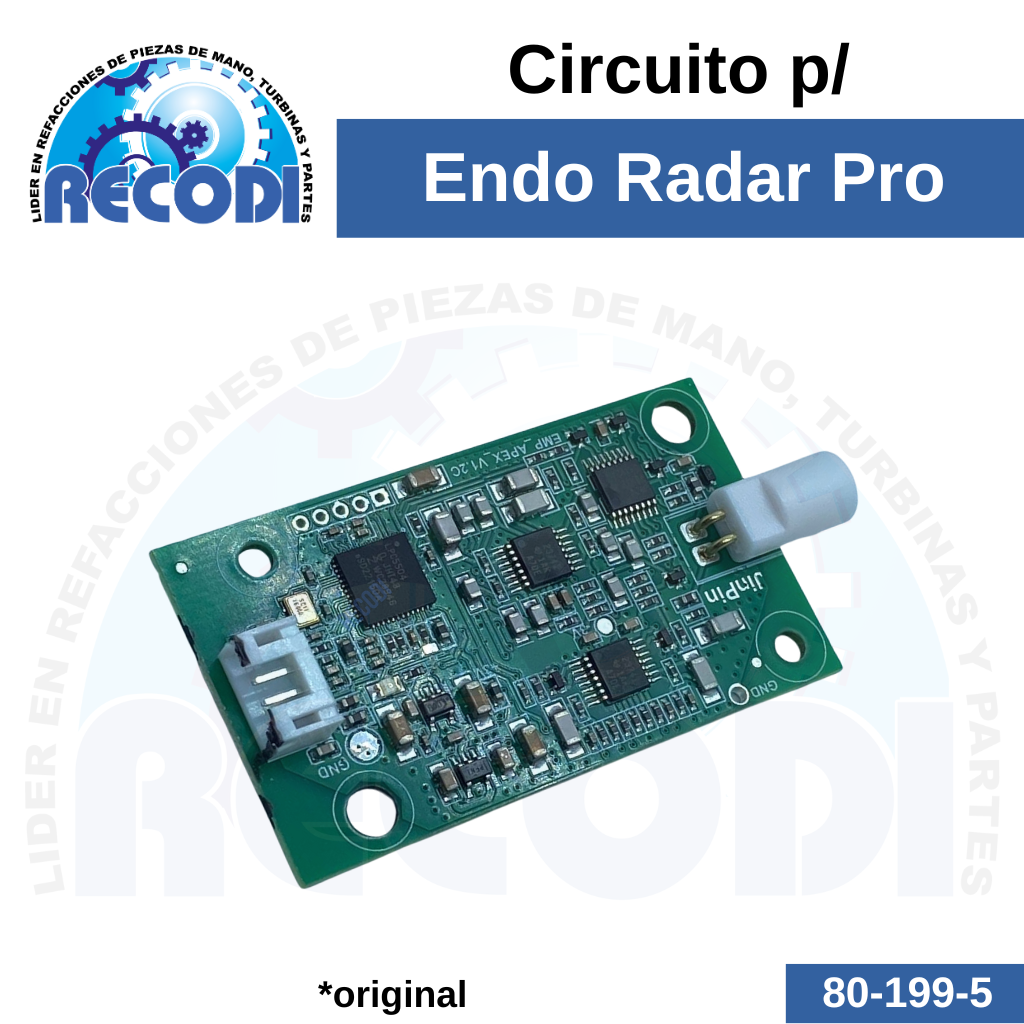 Circuito pieza p/ Endo Radar Pro