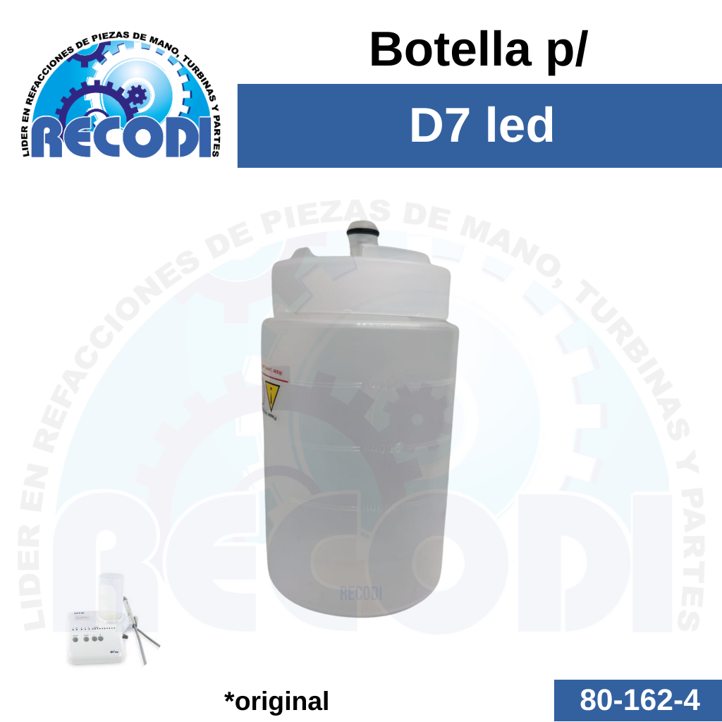 Botella p/ D7 LED