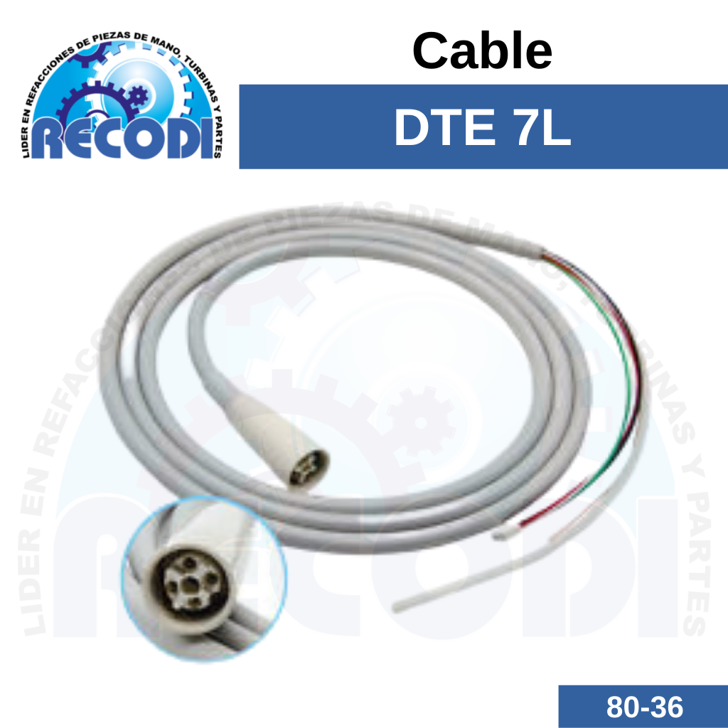 Cable 7L p/ escariador