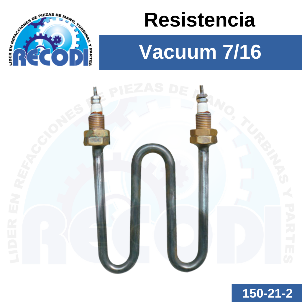 Resistencia Vacuum 7/16