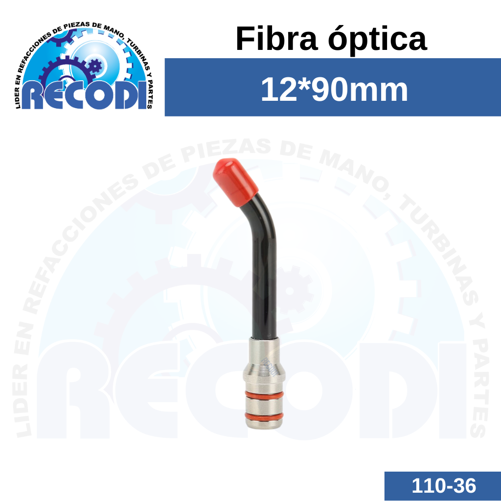 Fibra óptica 12*90mm