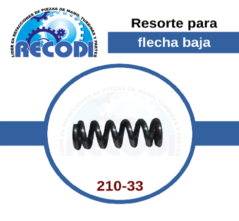 Resorte baja