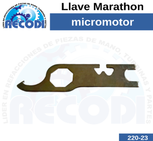 Llave para micromotor