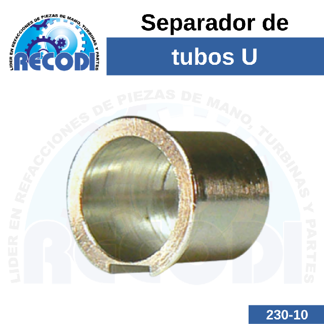 Separador de tubo