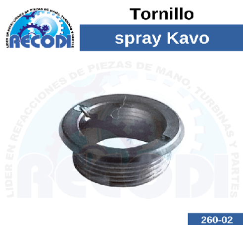 Tornillo careta kavo