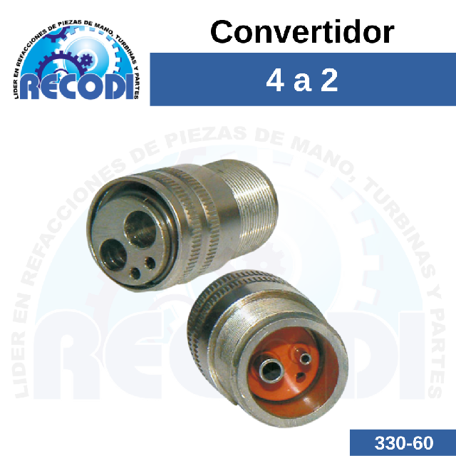 Convertidor de 4 a 2 vías