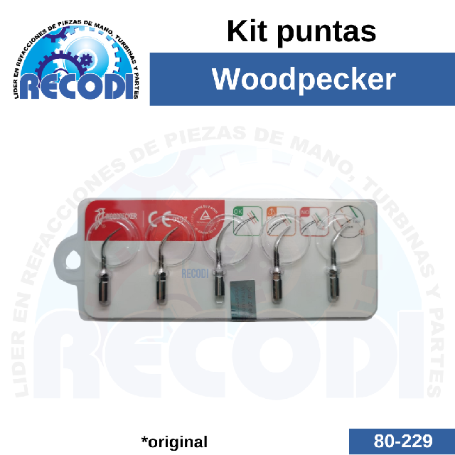 Kit puntas woodpecker