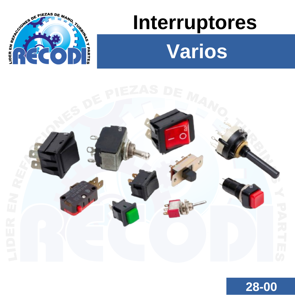 Interruptores varios