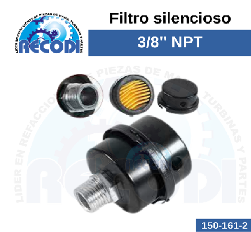 Filtro 3/8 NPT