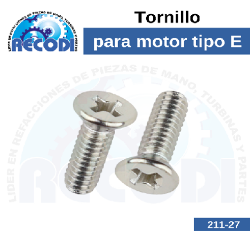 Tornillo motor e