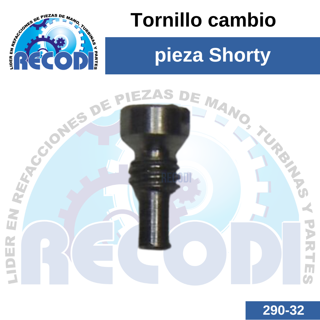 Tornillo cambio