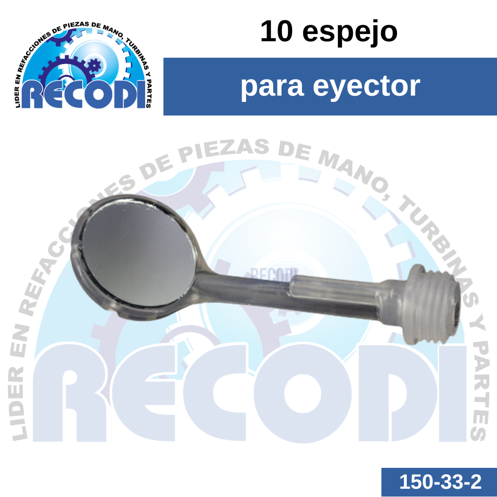 Espejo para eyector