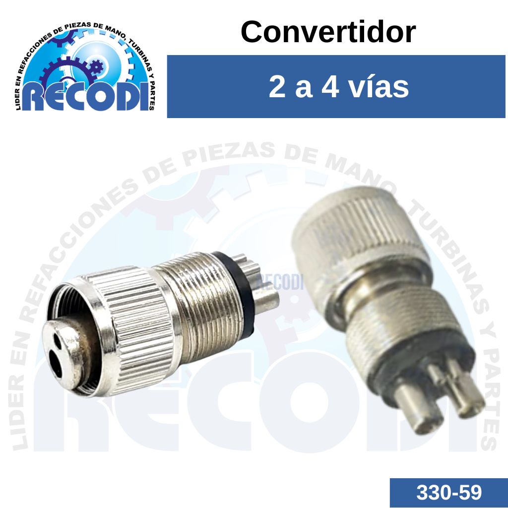 Convertidor de 2 a 4 vías