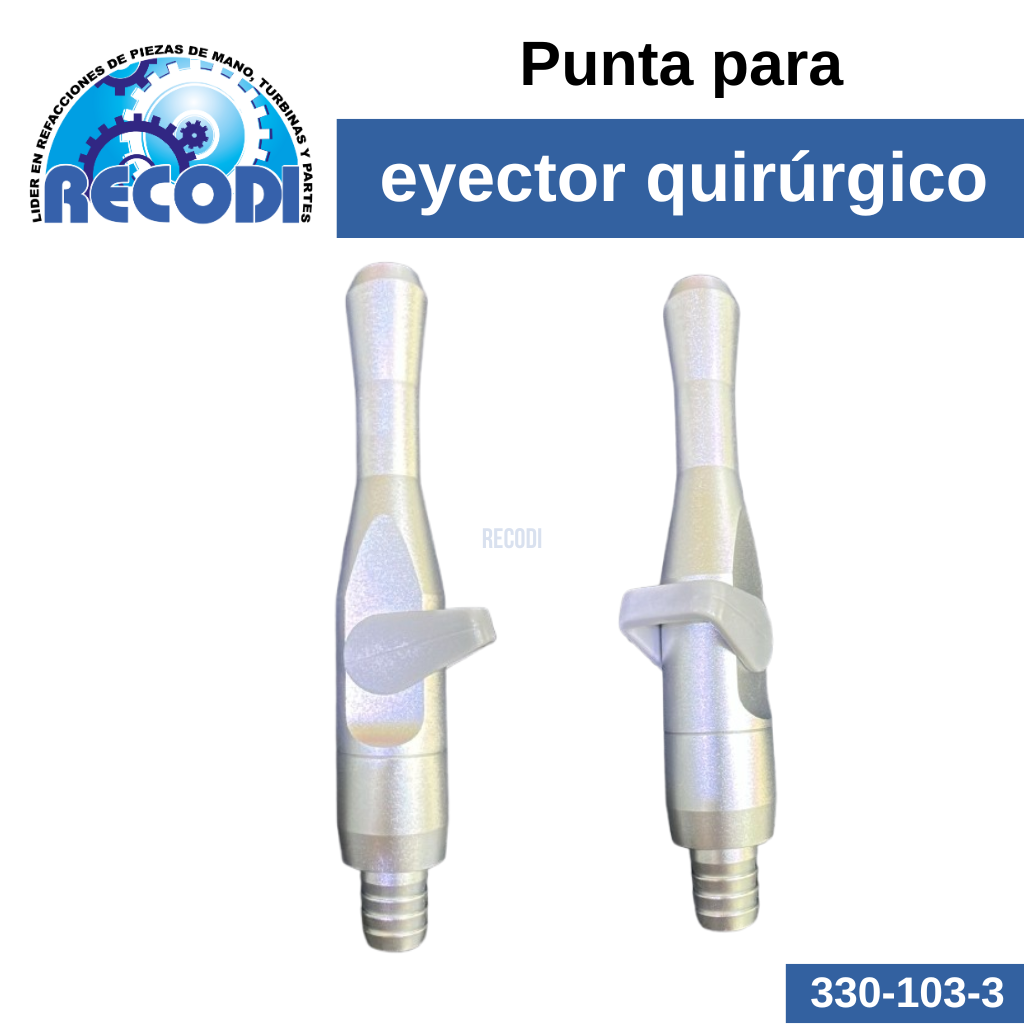 Punta para eyector quirúrgico