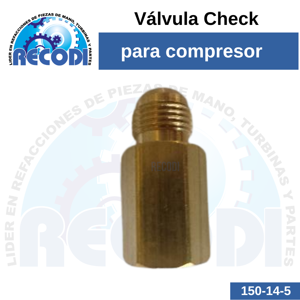 Válvula check 3/8