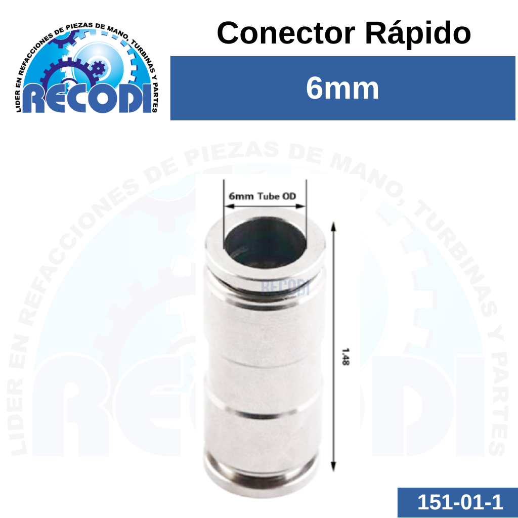 Conector rápido TPU6
