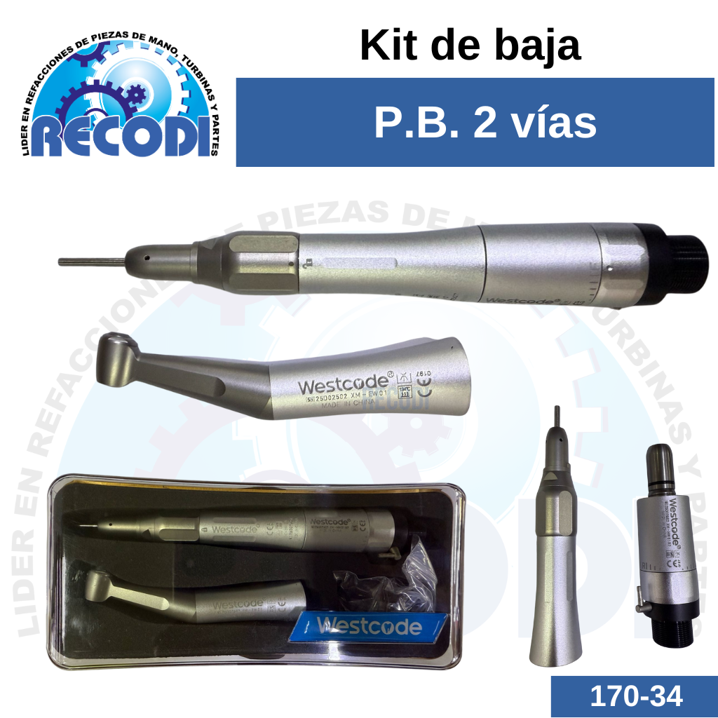 Kit de baja velocidad 2 vías