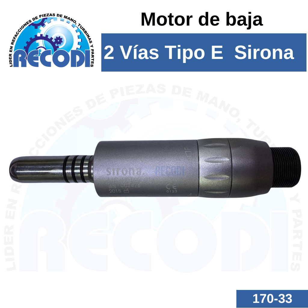 Motor tipo e Sirona