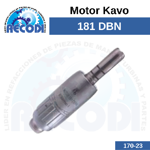 Motor tipo e Kavo, brasileño