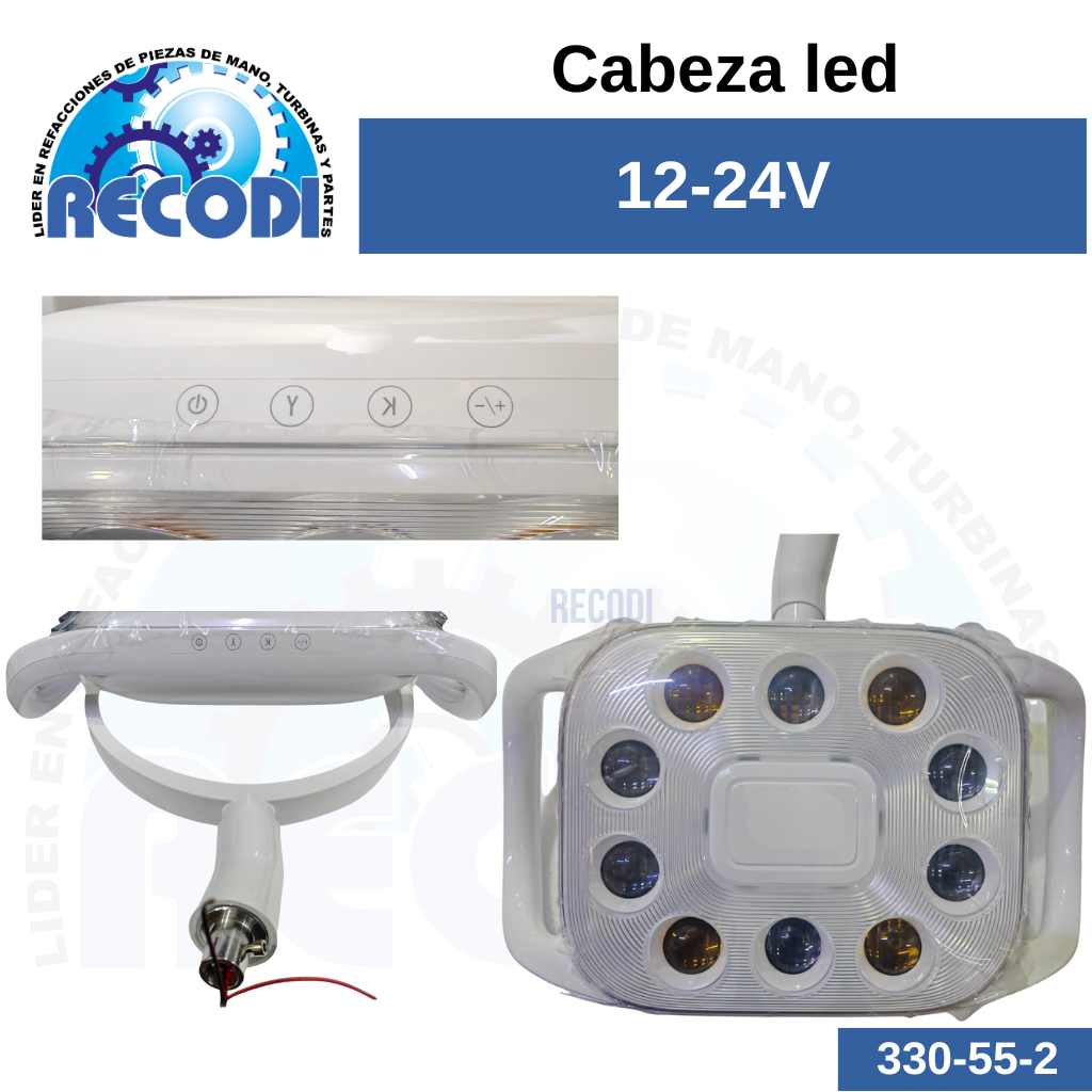 Cabeza 10 leds