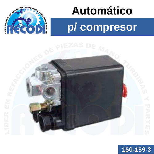 Automático compresor